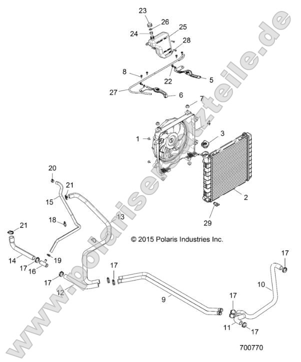 Engine, Cooling System Engine, Cooling System