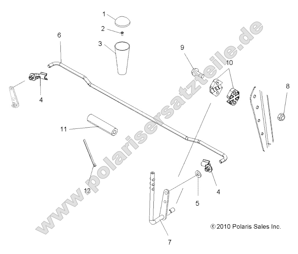 Drive Train, Gear Selector Drive Train, Gear Selector
