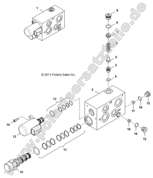 Hydraulics, Manifold Valve Hydraulics, Manifold Valve