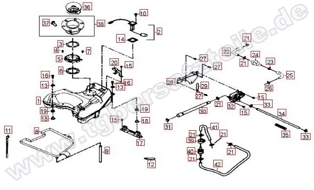 Benzintank ab FIN ...005253 Benzintank ab FIN ...005253