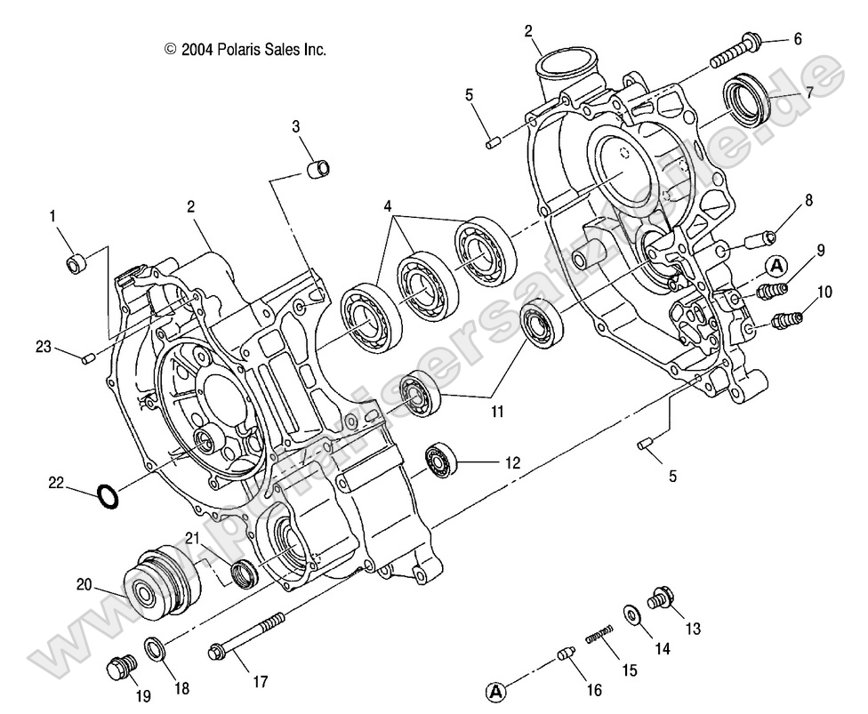 CRANKCASE CRANKCASE