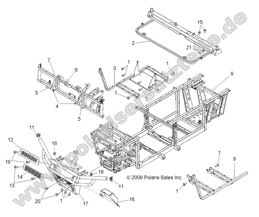 Chassis, Frame and Front Bumper