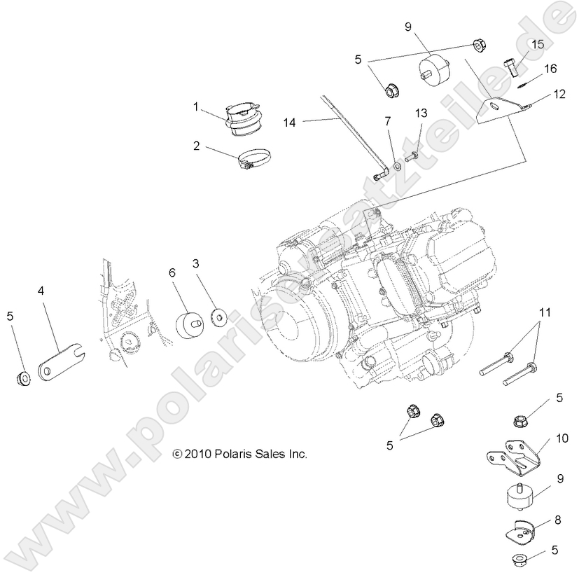 ENGINE, MOUNTING ENGINE, MOUNTING