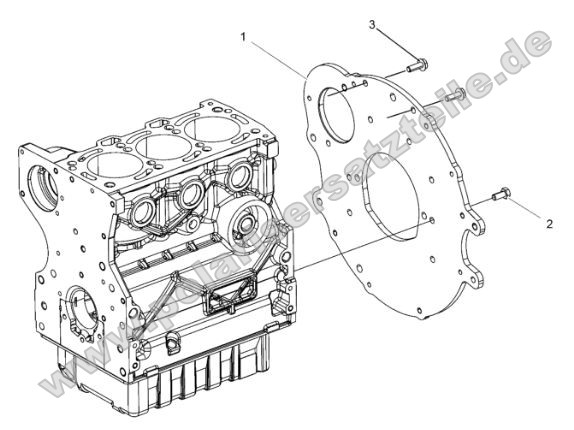 Engine, Flange Plate