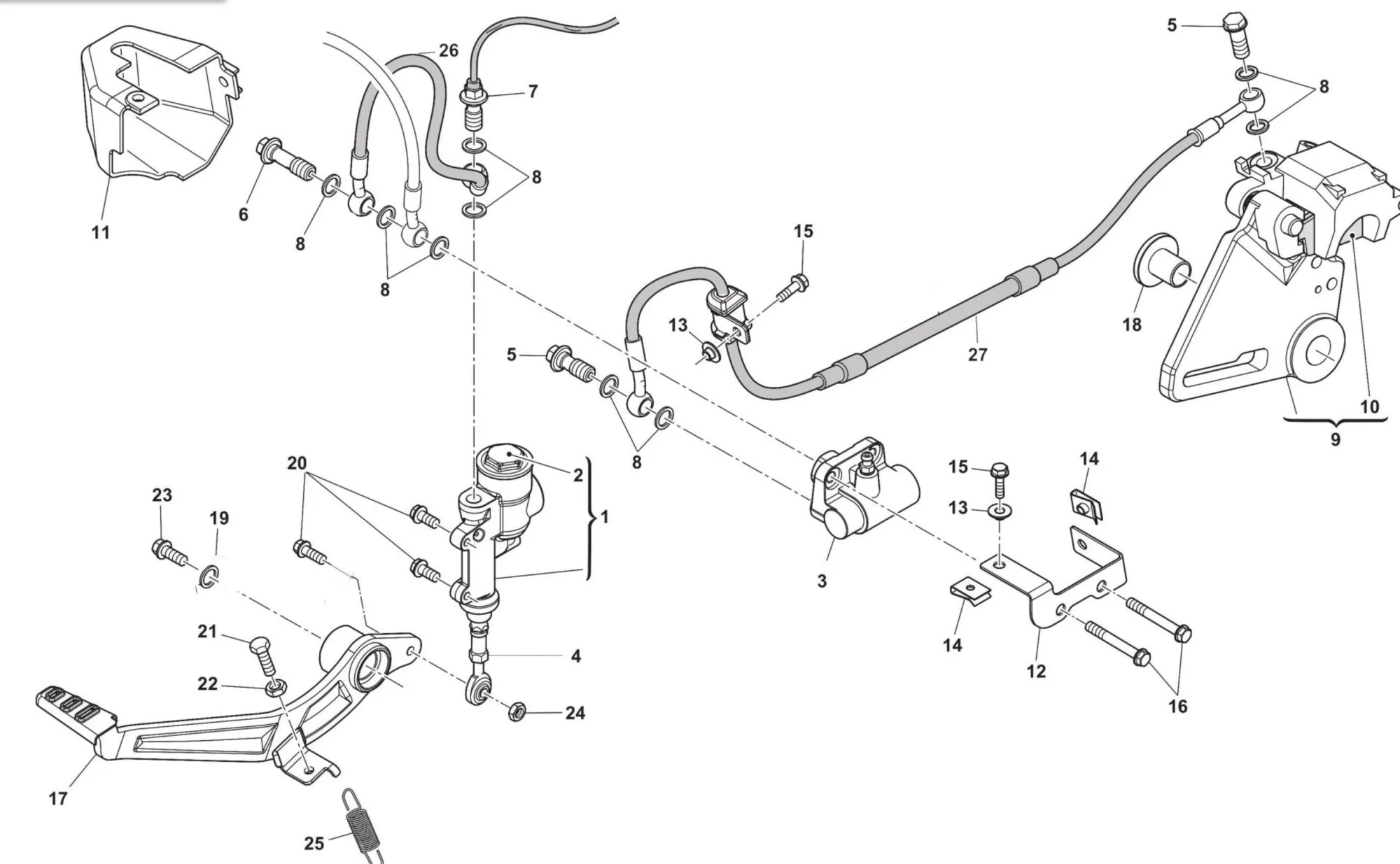Bremssystem hinten Bremssystem hinten