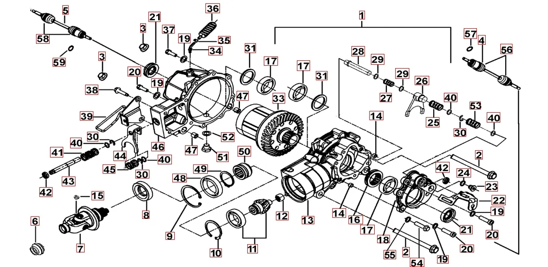 Lenksäule - Spurstange Lenksäule - Spurstange