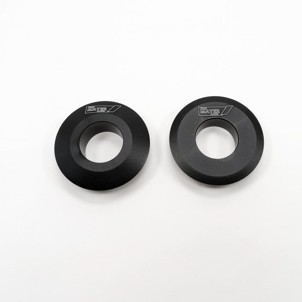 Racing Felgen Distanzbuchsen Set hinten schwarz BMW S1000 RR 2012-14