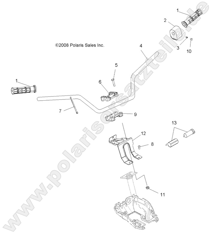 STEERING, HANDLEBAR and CONTROLS STEERING, HANDLEBAR and CONTROLS
