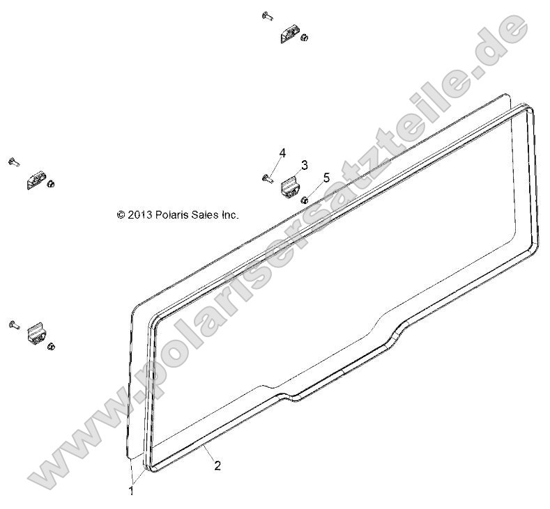 Body, Window, Rear Body, Window, Rear