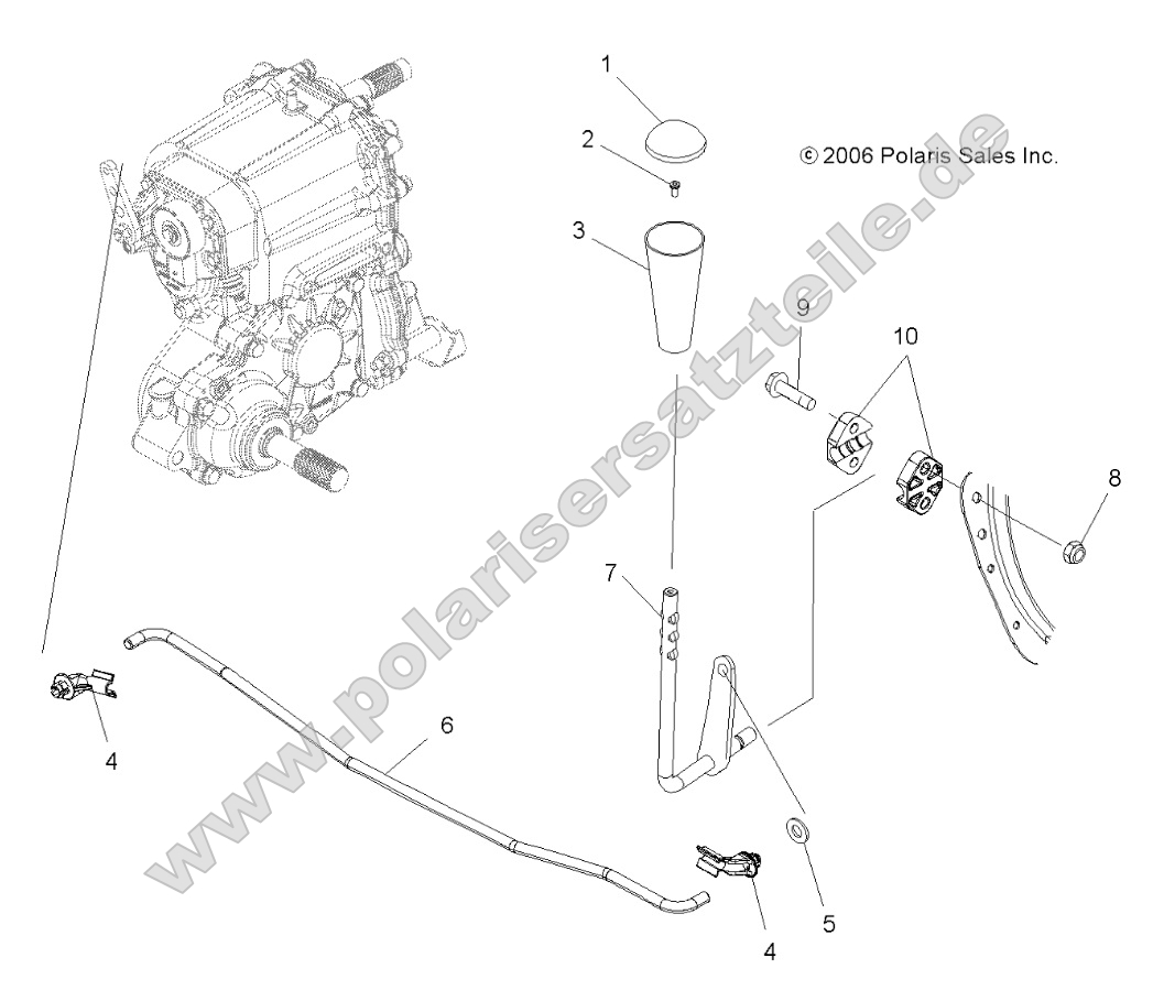 Drive Train, Gear Selector