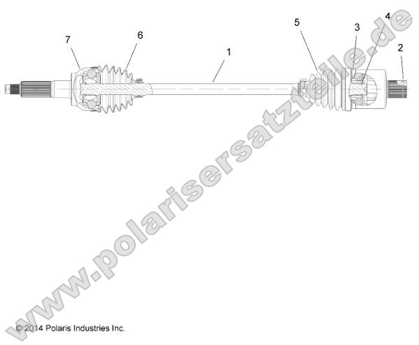 Drive Train, Rear Drive Shaft Drive Train, Rear Drive Shaft