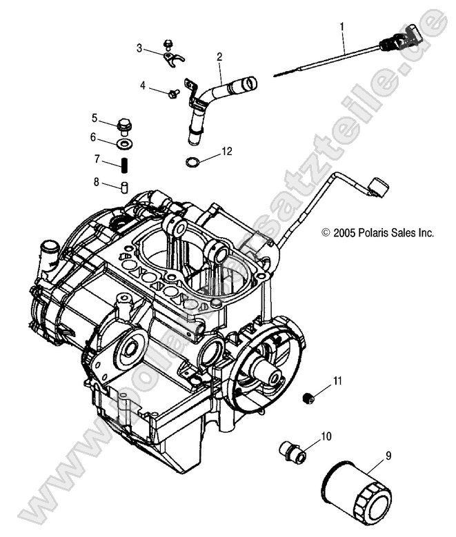 DIPSTICK and OIL FILTER