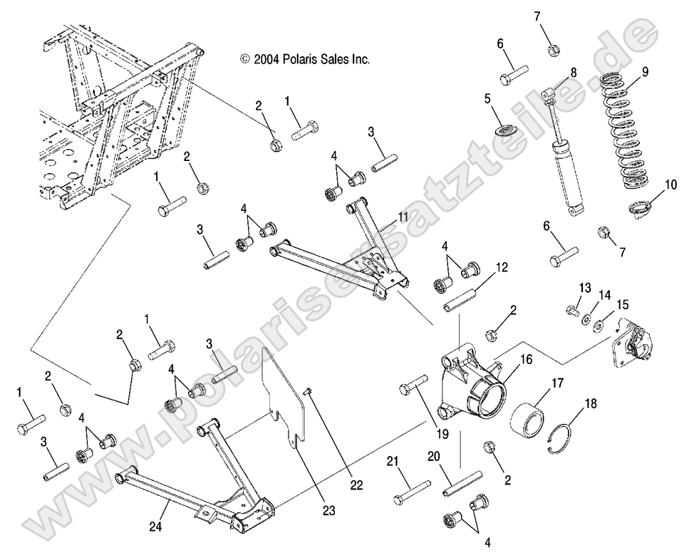 Suspension, Rear Suspension, Rear