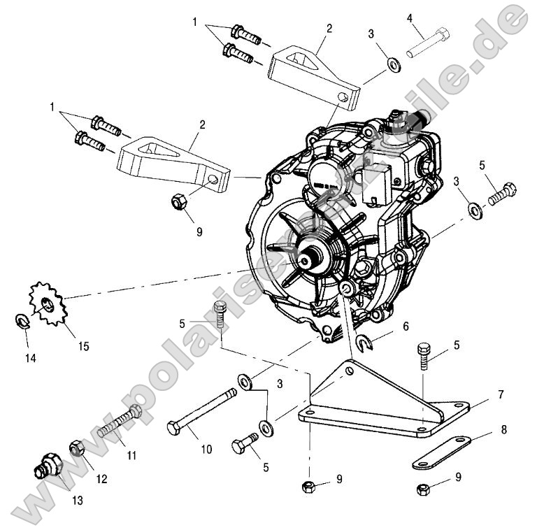 Gearcase Mounting Gearcase Mounting