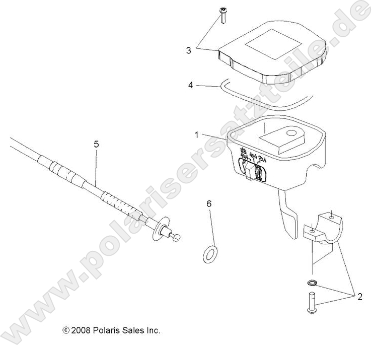 STEERING, CONTROLS, THROTTLE ASM. and CABLE STEERING, CONTROLS, THROTTLE ASM. and CABLE