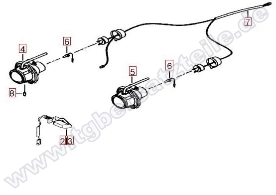 Scheinwerfer-Blinker vorne