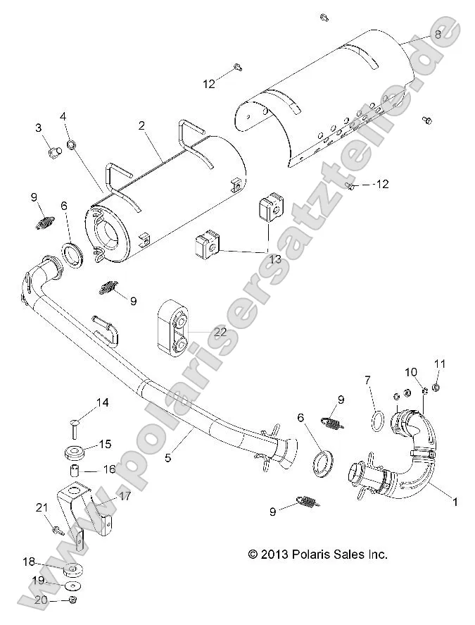 Engine, Exhaust System Engine, Exhaust System