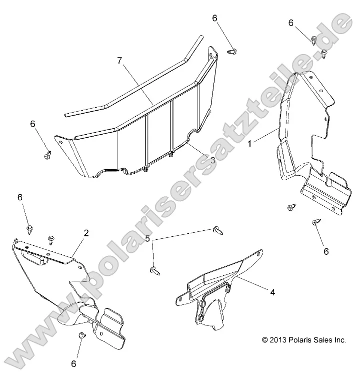 Body, Splash Shields Body, Splash Shields