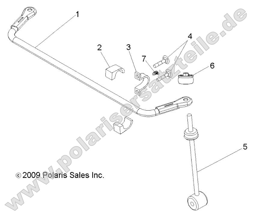Suspension, Rear Stabilizer Bar Suspension, Rear Stabilizer Bar