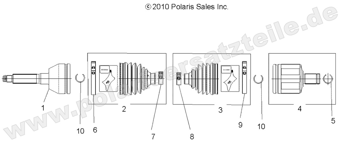 DRIVE TRAIN, FRONT DRIVE SHAFT DRIVE TRAIN, FRONT DRIVE SHAFT
