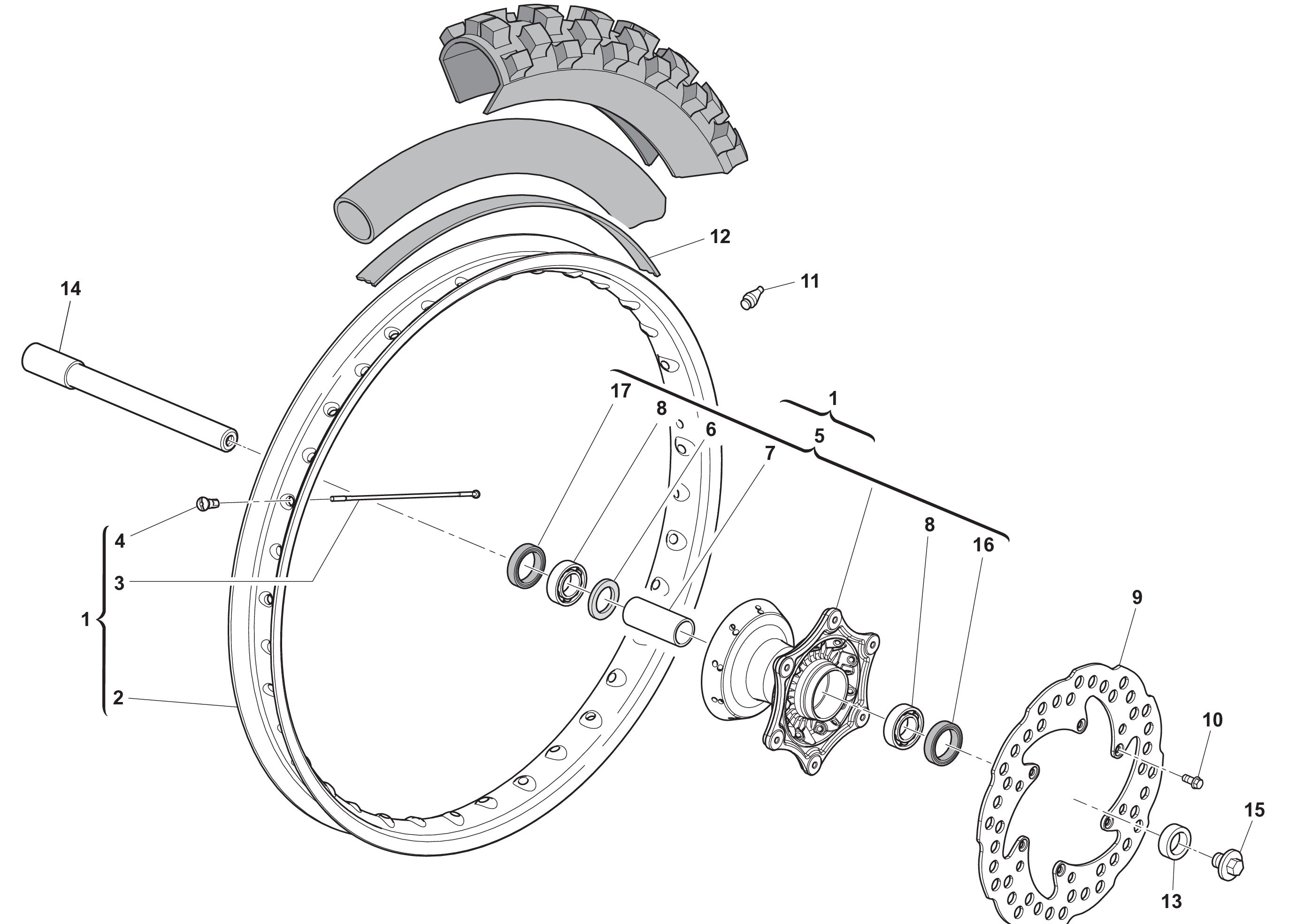 Vorderrad RS Vorderrad RS