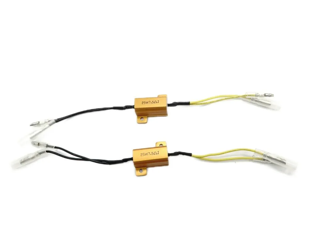 LED Blinker Adapterkabel mit Widerstand 7,5 Ohm / 25 Watt