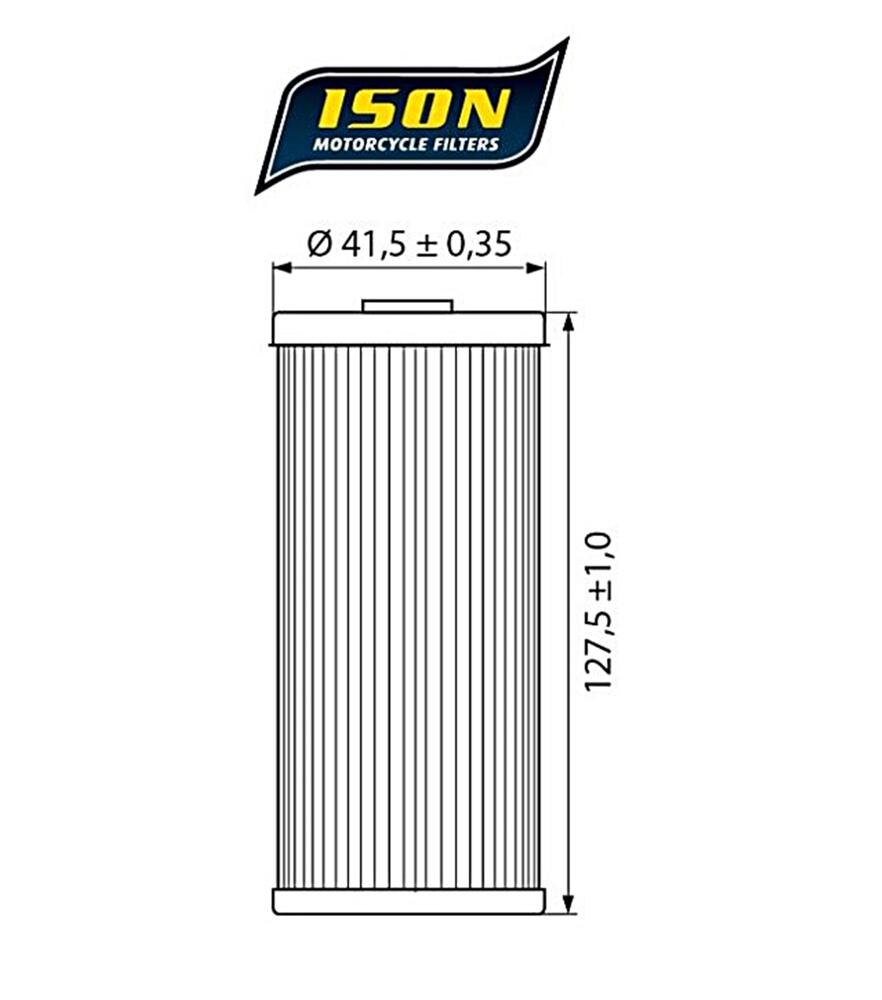 ISON Ölfilter 158 Ducati V2 955 V4 1103 KTM 950 990 1050 1090 1190 1290 RC8