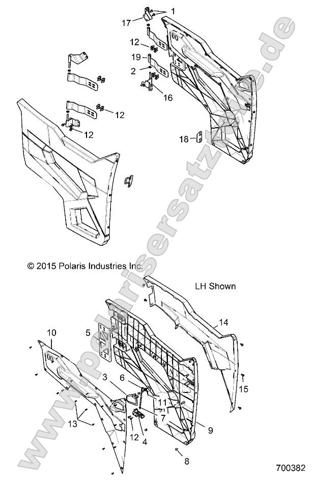 Body, Door, Half Body, Door, Half