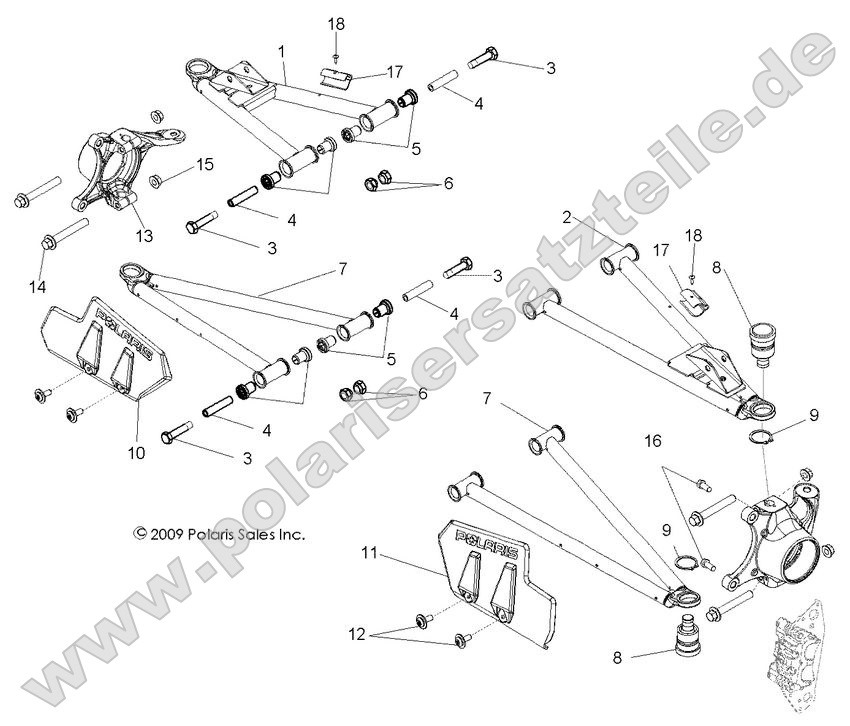 Suspension, Front Control Arms