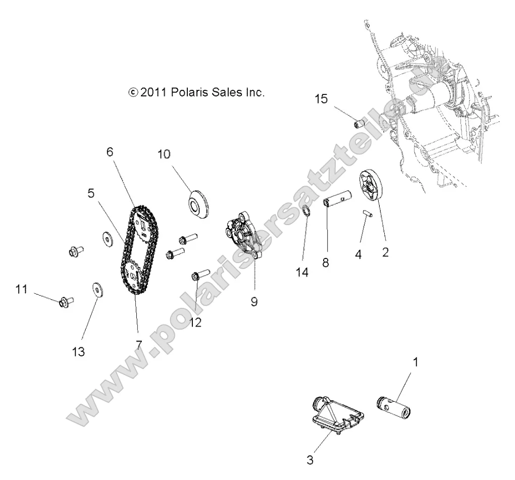 Engine, Oil Pump Engine, Oil Pump