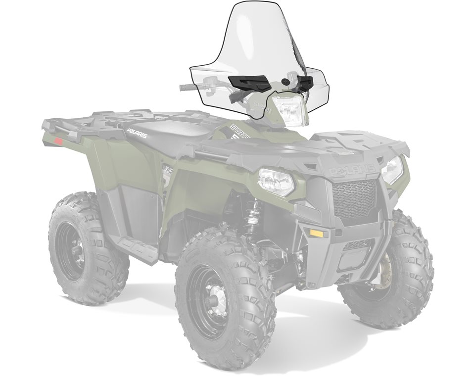 Polaris Windshields tall clear Windschild groß klar Sportsman 450 570 850 1000