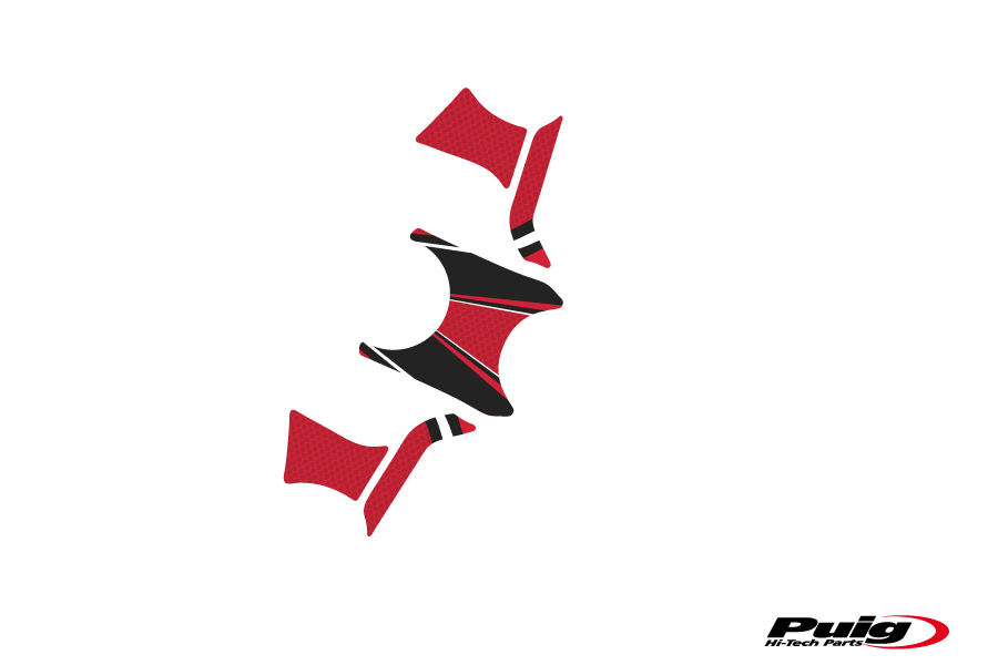 PUIG GABELBRÜCKEN-PROTEKTOR BMW GS1200R 08-12 F/ROT - 6984R