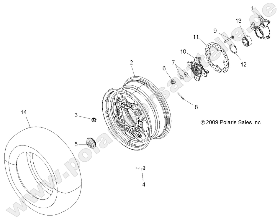 WHEELS, FRONT and HUB WHEELS, FRONT and HUB