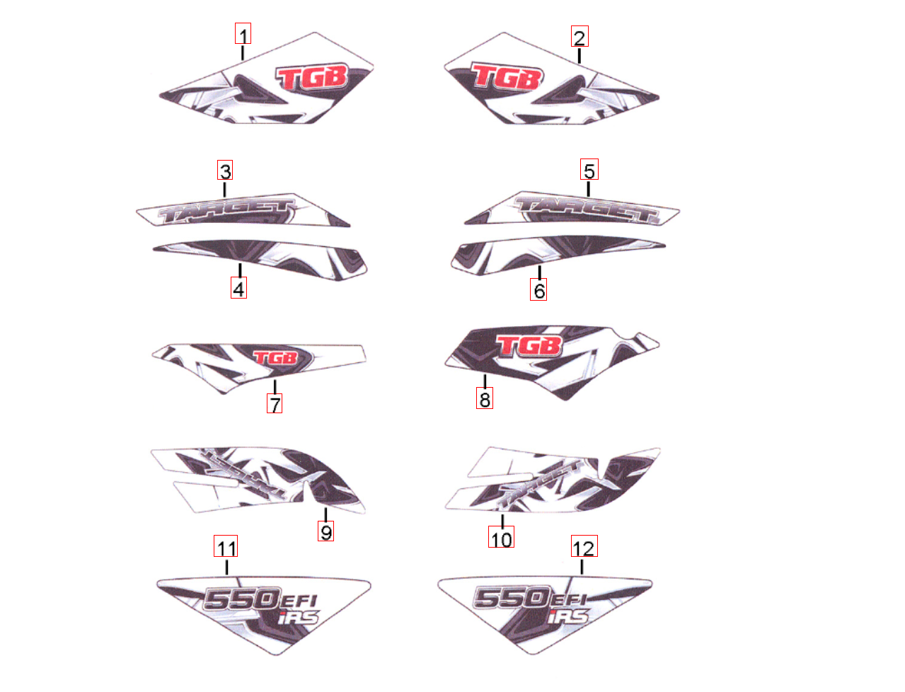 Aufkleber 2 für schwarzes Fahrzeug Aufkleber 2 für schwarzes Fahrzeug