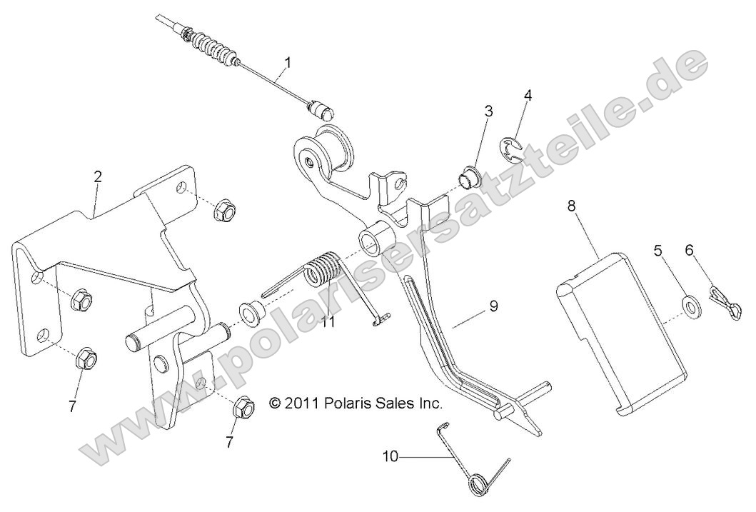 Engine, Throttle Pedal