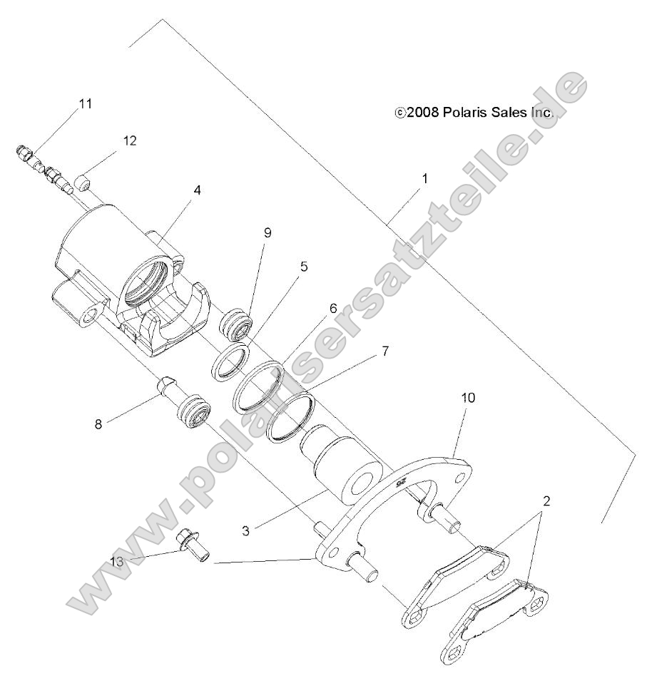 Brakes, Rear Caliper Brakes, Rear Caliper