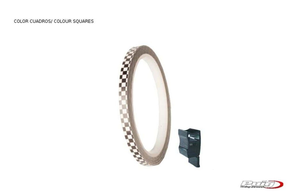 PUIG FELGENSTREIFEN 6 METER+APPLIKATOR C/ZIELFAHNE - 4542E