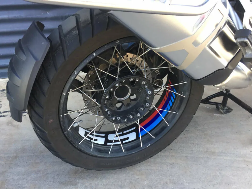 PUIG GS STICKER BÖGEN FOR BMW R1200GS ADV 14'-/1250GS - 20151N