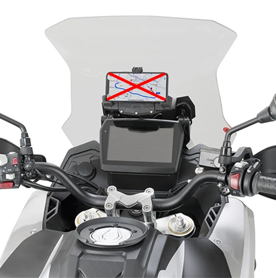 Givi Querstange für Smartphone & Navihalterung am Windschild - Voge Valico 525 DSX 2023-24