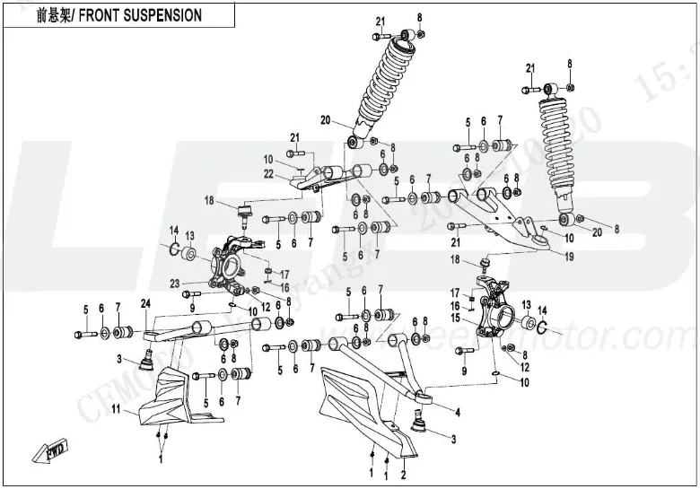 Federung vorne Federung vorne