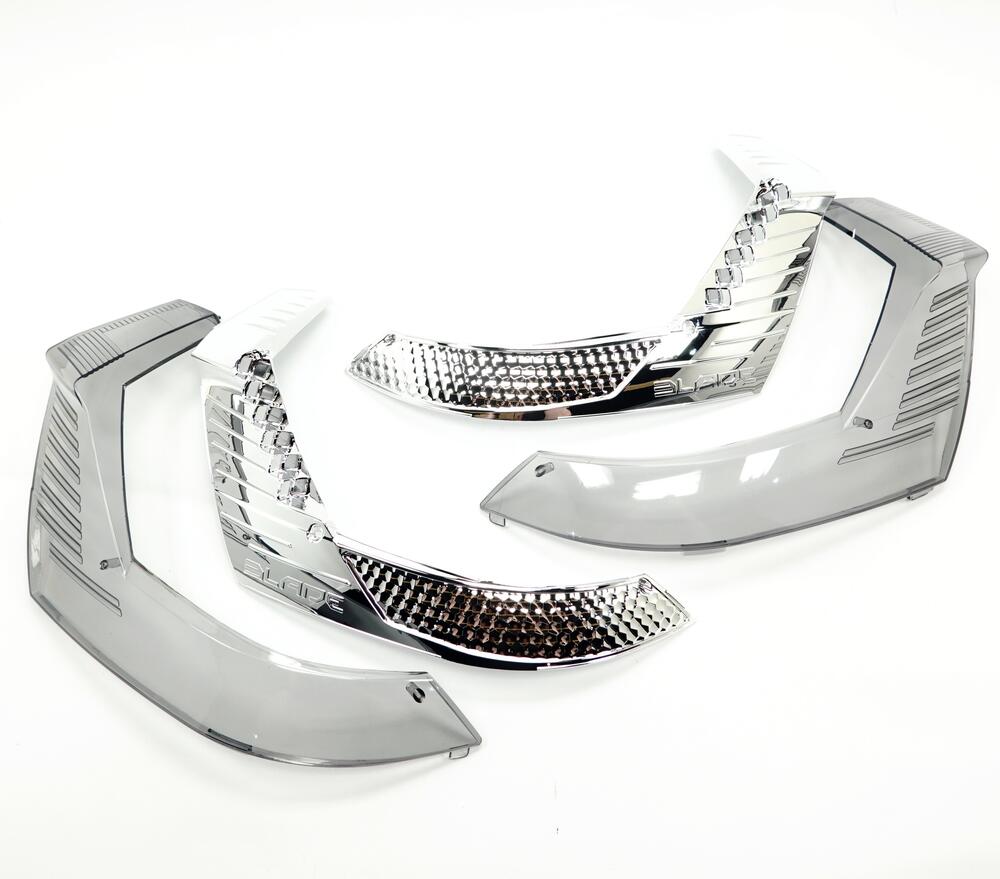 Givi Reflektor rechts und links schwarz mit Halter für B37 NT / B47 NT Tech Blade