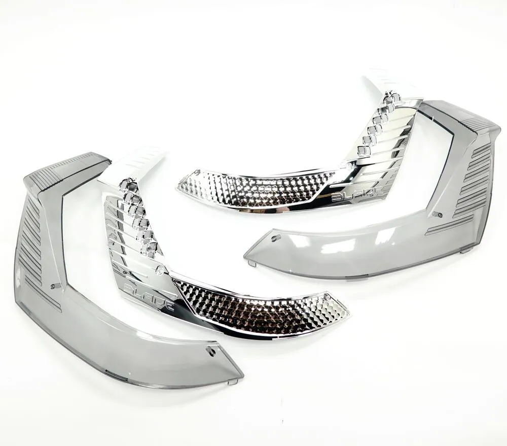 Givi Reflektor rechts und links schwarz mit Halter für B37 NT / B47 NT Tech Blade