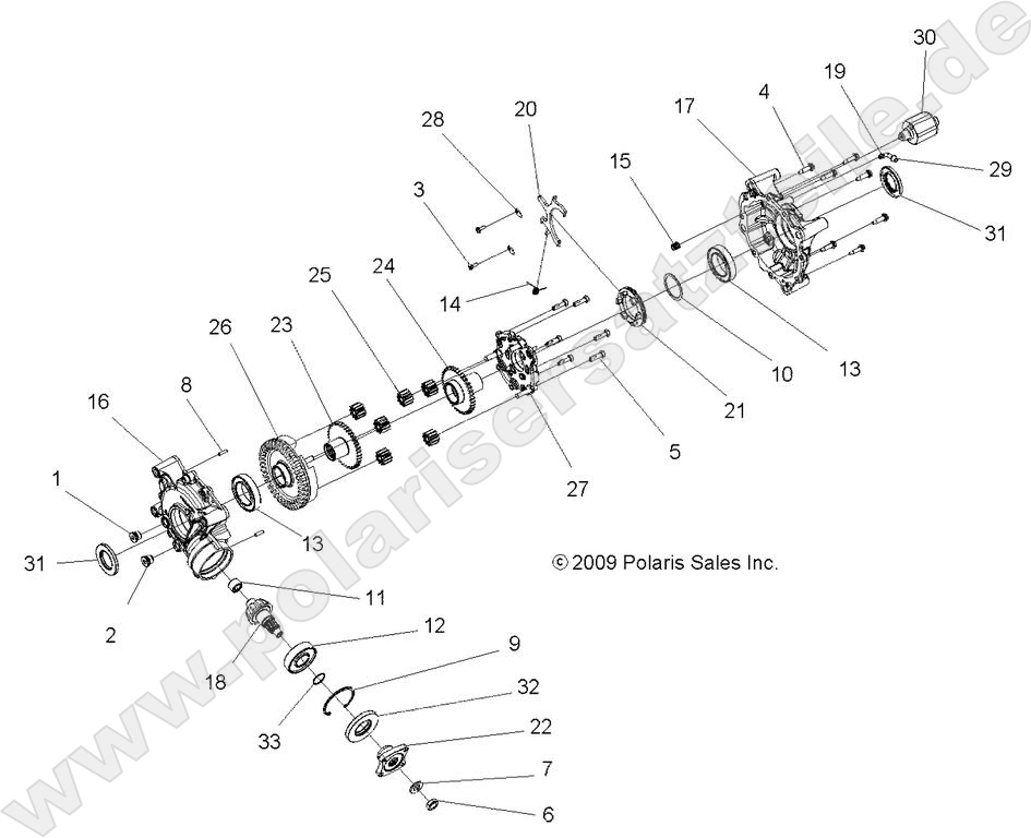 DRIVE TRAIN, REAR DIFFERENTIAL INTERNALS DRIVE TRAIN, REAR DIFFERENTIAL INTERNALS
