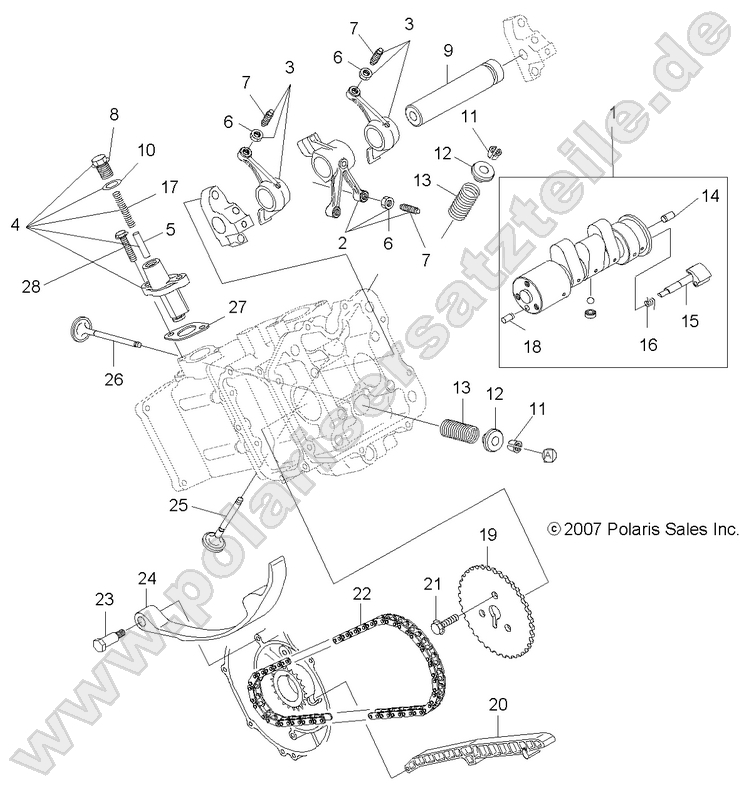 ENGINE, VALVES and CAMSHAFT ENGINE, VALVES and CAMSHAFT