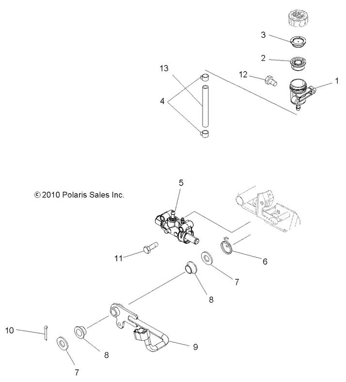 BRAKES, PEDAL and REAR MASTER CYLINDER