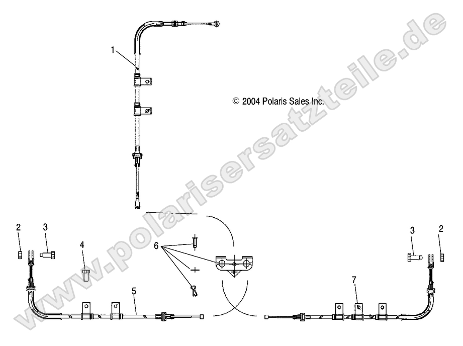 PARK BRAKE LOCK CABLES PARK BRAKE LOCK CABLES