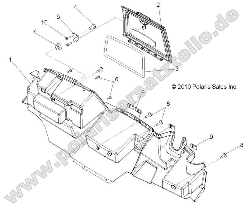 Body, Glove Box Storage