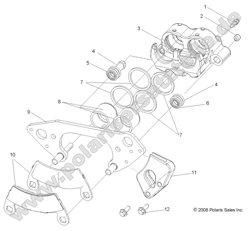 Brakes, Front Caliper