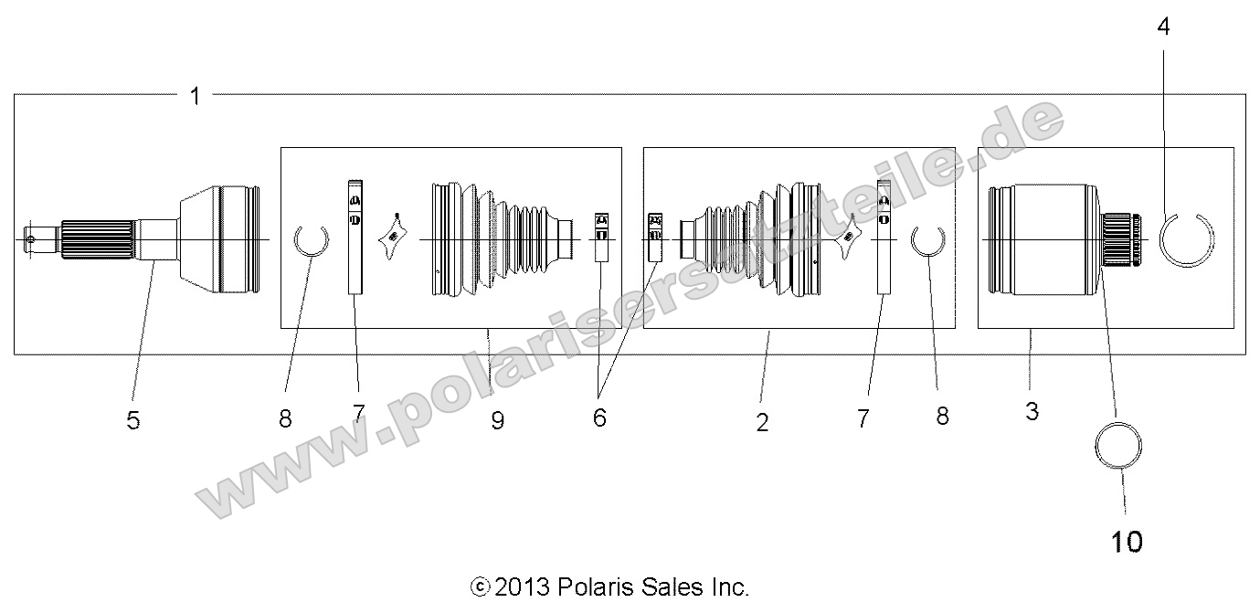 Drive Train, Rear Drive Shaft Drive Train, Rear Drive Shaft