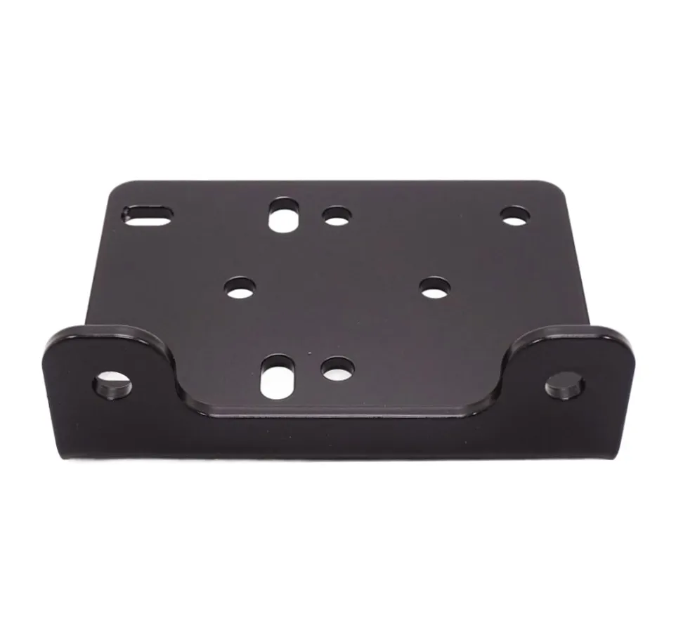TMP Seilwinden Montageplatte für Rollenseilfenster 125 mm - ATV / Quad